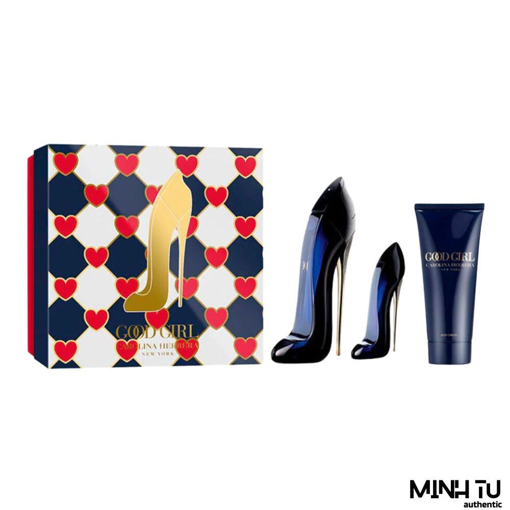 Gift Set Carolina Herrera Good Girl 50ml EDP 3Pcs (50ml, 7ml, 75ml) | Chính hãng